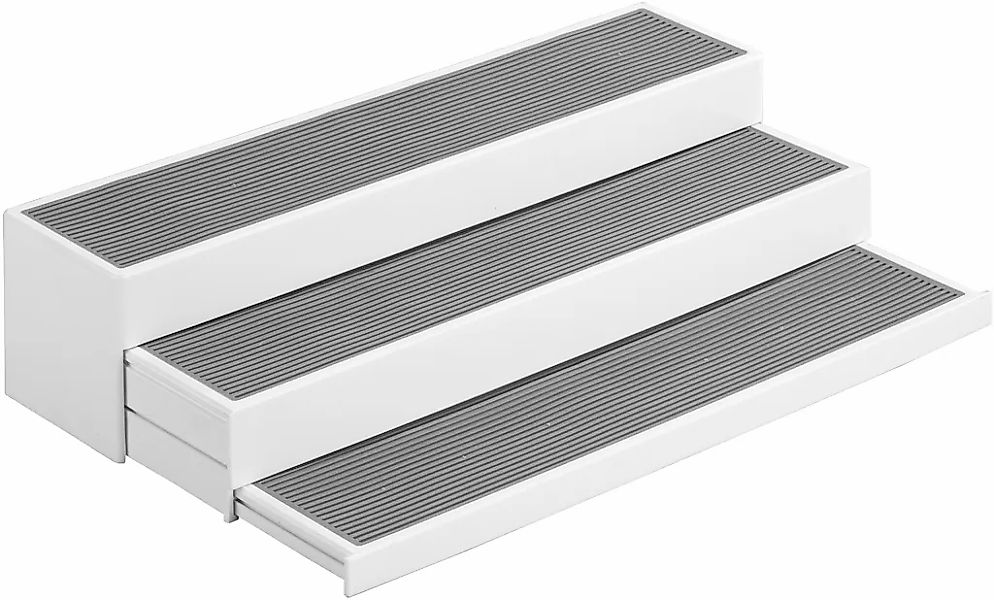 WENKO Küchenregal "Modell Steps" 3-stufiges Gewürz- und Küchenregal für die günstig online kaufen