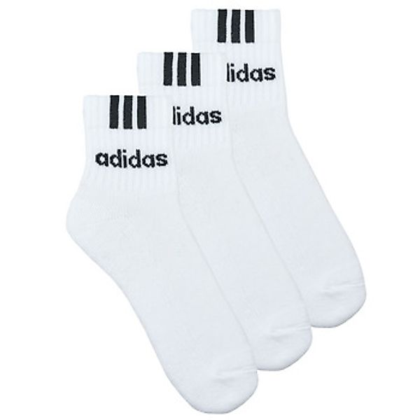 adidas  Socken 3-Stripes Linear Half-Crew Cushioned Socks 3 Pairs günstig online kaufen