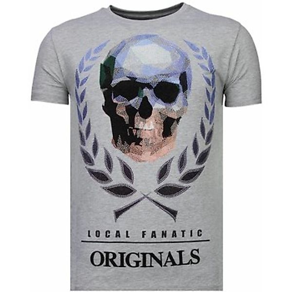 Local Fanatic  T-Shirt Skull Originals Strass günstig online kaufen