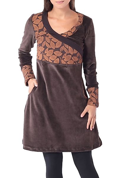 PUREWONDER Samtkleid Bequemes Kleid aus Samt günstig online kaufen