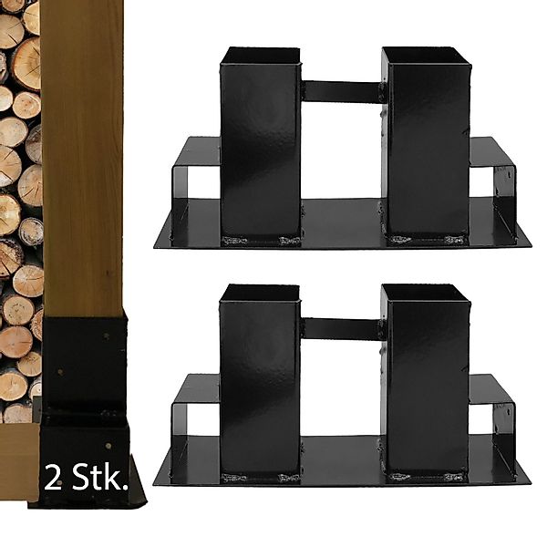 TRUTZHOLM Kaminholzregal Holzstapelhilfe Halterung 34 x günstig online kaufen