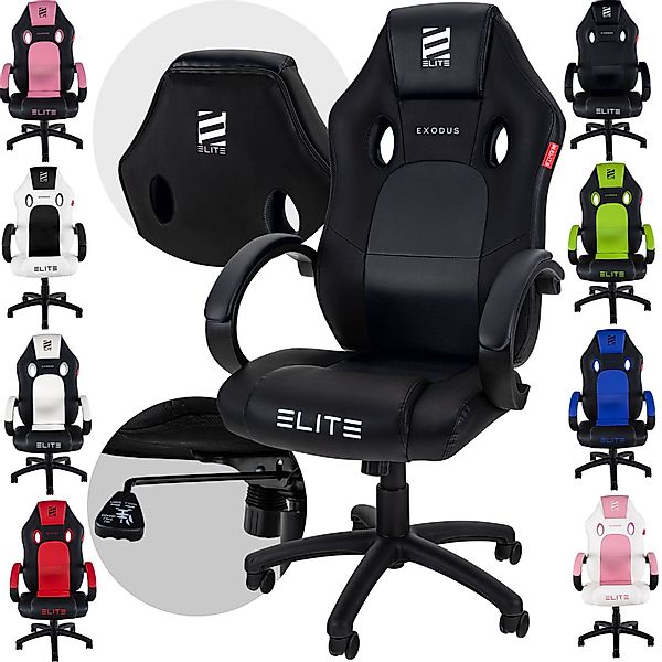 ELITE Gaming Gaming-Stuhl Ergonomischer Gamingstuhl Exodus günstig online kaufen