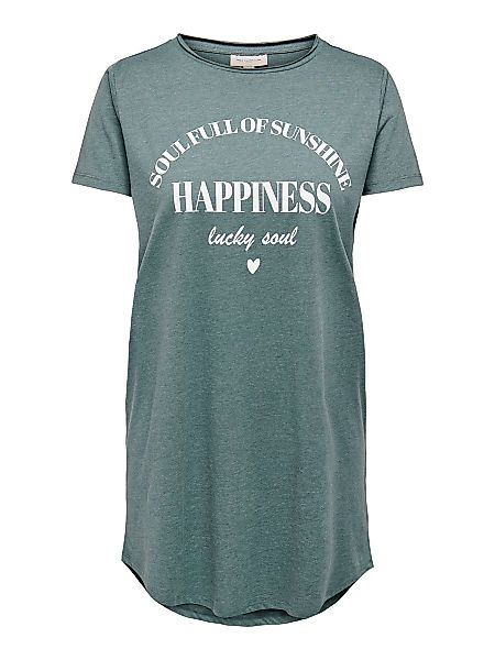 ONLY Langes Curvy T-shirt Damen Grün günstig online kaufen