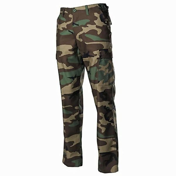 MFH Outdoorhose US Kampfhose, BDU, woodland L günstig online kaufen