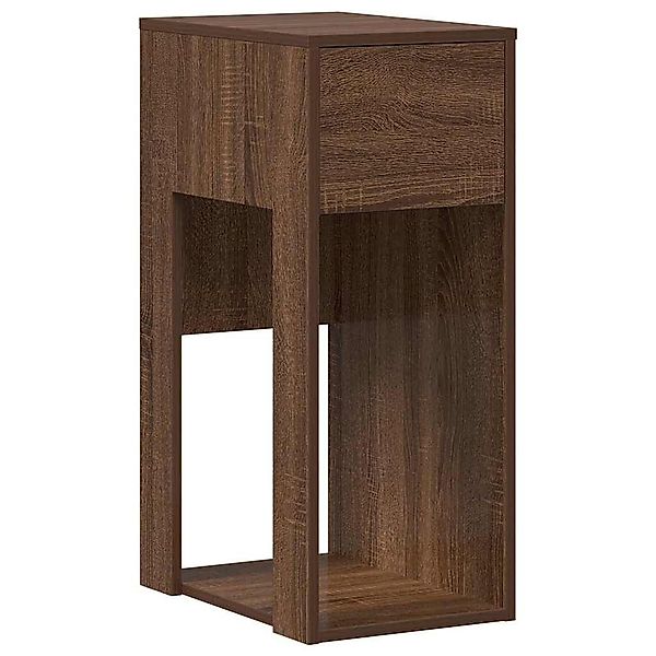 vidaXL Schreibtisch Computerschrank mit Schublade Braun günstig online kaufen