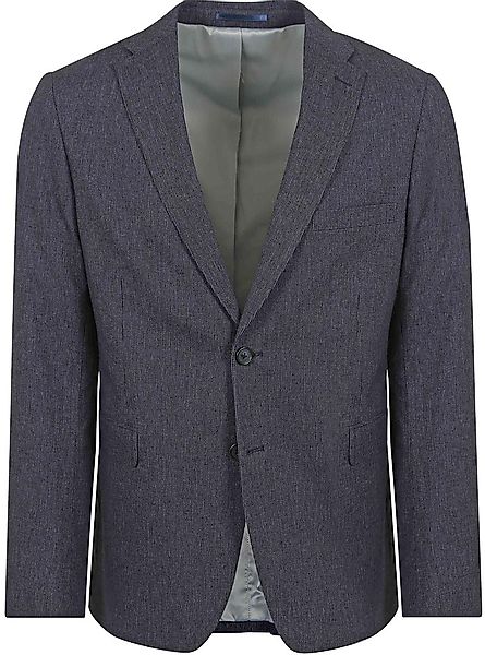 Suitable Blazer Leinen Streifen Navy - Größe 56 günstig online kaufen