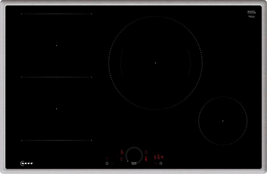 NEFF Induktions-Kochfeld "T58SHS1L0" mit virtueller Twist Touch Bedienung günstig online kaufen