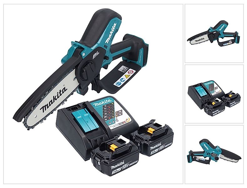 Makita Benzin-Kettensäge DUC 150 RF2 Akku Kettensäge 18 V 15 cm Brushless + günstig online kaufen