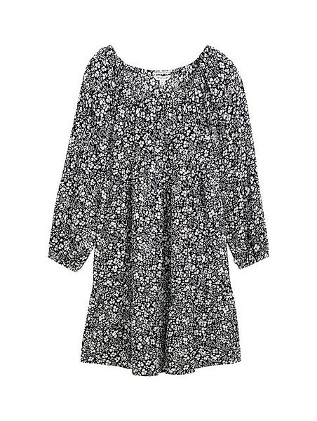 TOM TAILOR Sommerkleid Mini-Kleid mit Blumenmuster günstig online kaufen