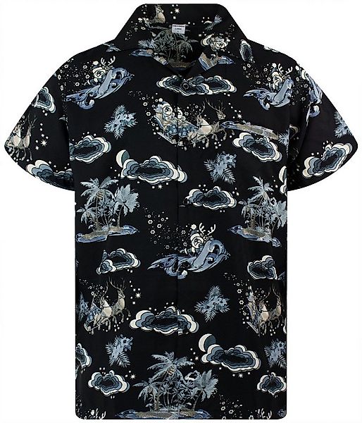 King Kameha Hawaiihemd Christmas Island Funky Hawaii-Hemd Kurzarm Front-Tas günstig online kaufen
