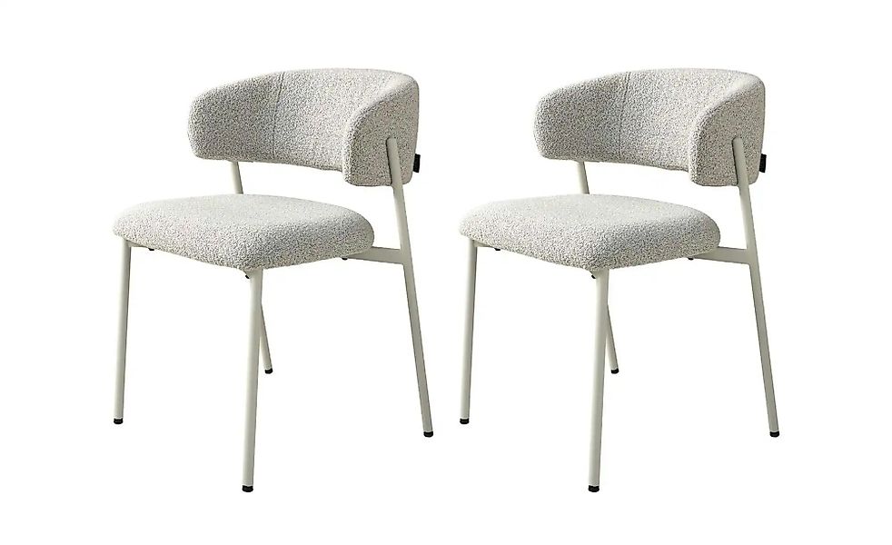 SCHÖNER WOHNEN Kollektion Stuhl 2er-Set   ¦ grau ¦ Maße (cm): B: 58 H: 80 S günstig online kaufen