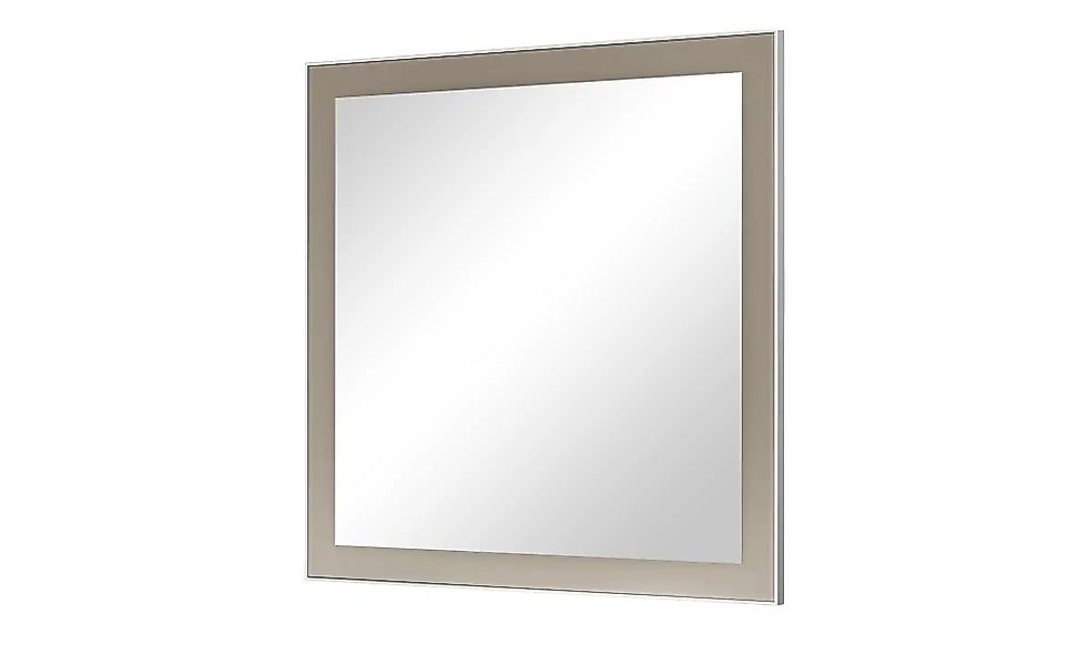 Spiegel 80 x 77 cm Duna ¦ beige ¦ Glas,Aluminium,Holzwerkstoff ¦ Maße (cm): günstig online kaufen