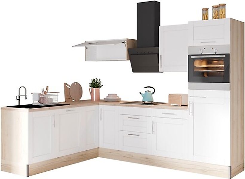 KOCHSTATION Küche »KS-Ahus«, 200 x 270 cm breit, wahlweise mit E-Geräten, S günstig online kaufen