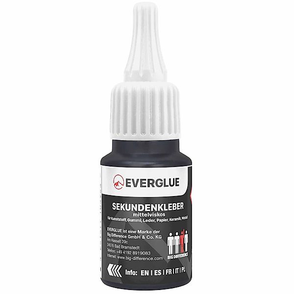 Everglue Sekundenkleber Everglue Sekundenkleber Cyanacrylat mittelviskos günstig online kaufen