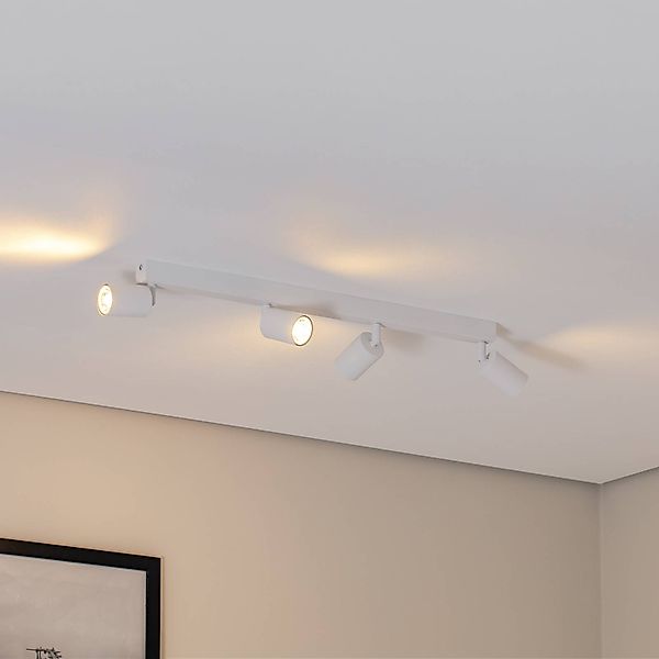 Deckenstrahler Top, weiß, 83 cm, 4-flg., Metall, GU10 günstig online kaufen