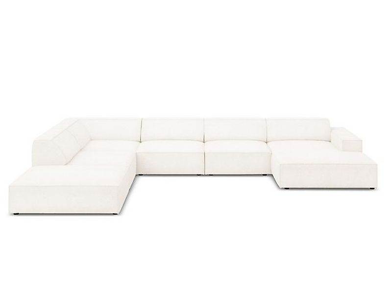 Micadoni Ecksofa Jodie, Panorama 7-Sitzer günstig online kaufen