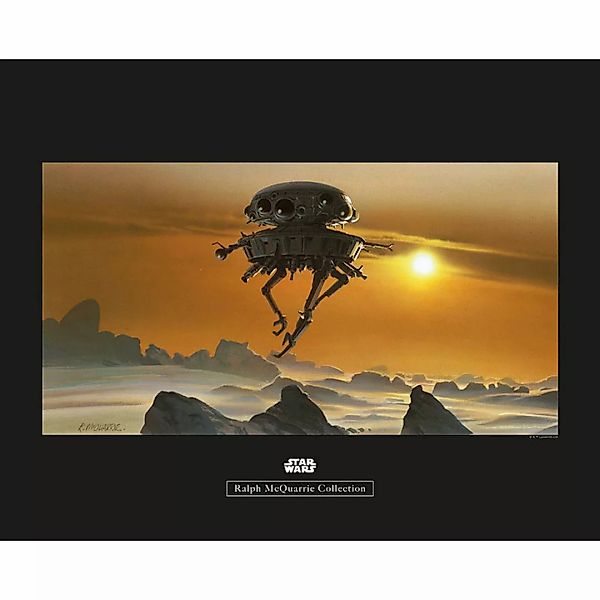 Komar Poster Star Wars Classic RMQ Hoth Probe Dr Star Wars B/L: ca. 50x40 c günstig online kaufen