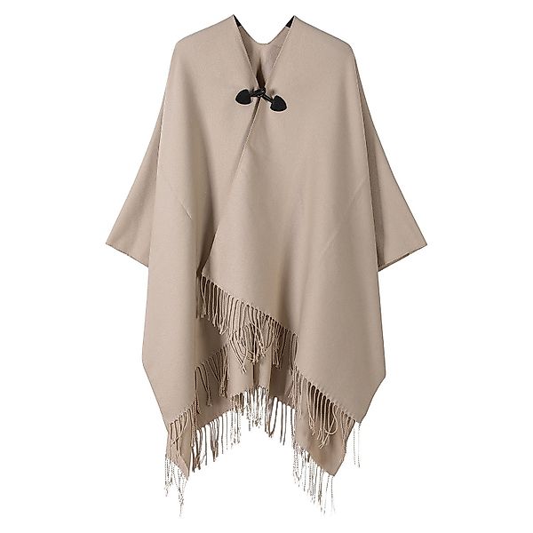 Refttenw Poncho Damen Warm Elegant Poncho,Cardigans günstig online kaufen