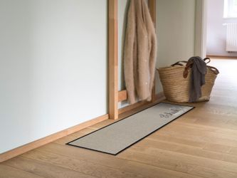 Salonloewe Fußmatte Salonloewe SCHUHPARKPLATZ PUR TAUPE günstig online kaufen