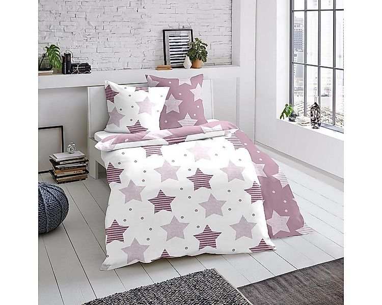 TRAUMSCHLAF Bettwäsche Wavre, Biber, 3 teilig, Biberbettwäsche weich und ku günstig online kaufen