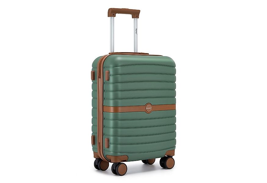 KONO Handgepäckkoffer Koffer Trolley ABS+PC Hartschalenkoffer günstig online kaufen