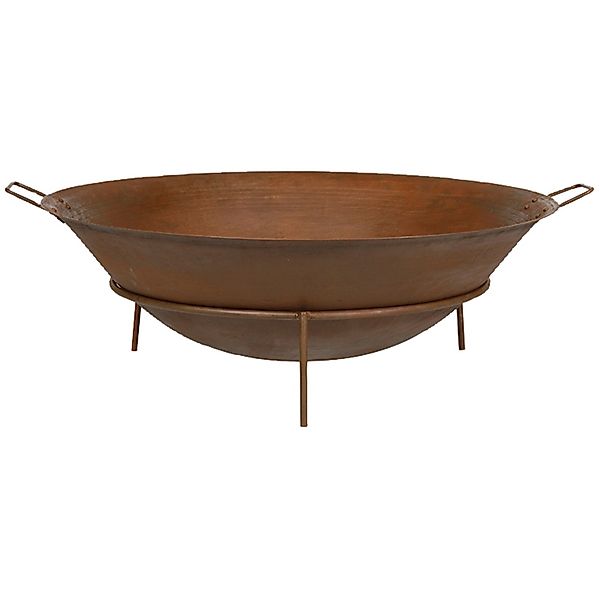 Siena Garden Feuerschale Rusty Braun Ø 80 cm günstig online kaufen