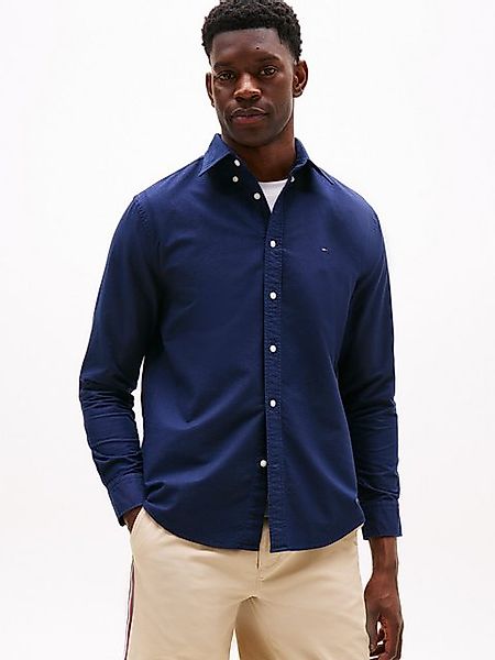 Tommy Hilfiger Langarmhemd SOLID HERITAGE OXFORD RF SHIRT günstig online kaufen
