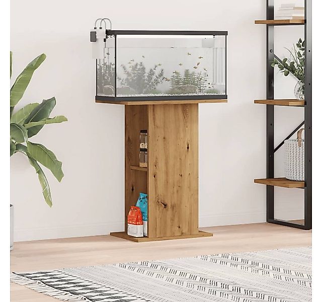 vidaXL Aquariumunterschrank Aquariumständer Artisan-Eiche 36x60,5x72,5 cm H günstig online kaufen