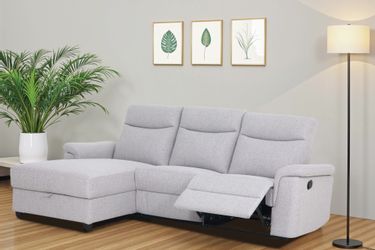 Home affaire Ecksofa "BRIONNE, L-Form, 255cm, manuelle u. elektrische Funkt günstig online kaufen