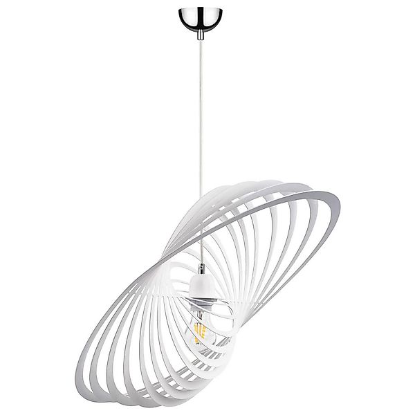 SPOT Light Pendelleuchte weiß Metall B/H/L: ca. 42x120x62 cm E27 1 Brennste günstig online kaufen