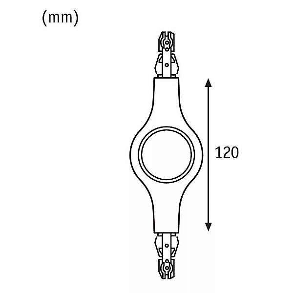 Paulmann URail Längsverbinder LED-Leuchte 827 weiß günstig online kaufen