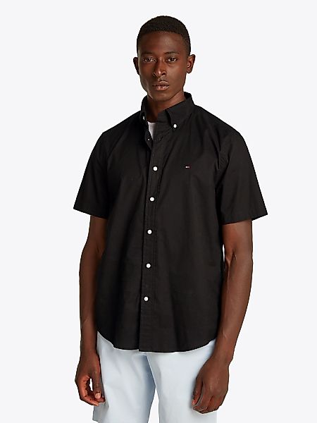Tommy Hilfiger Kurzarmhemd FLEX POPLIN SOLID günstig online kaufen