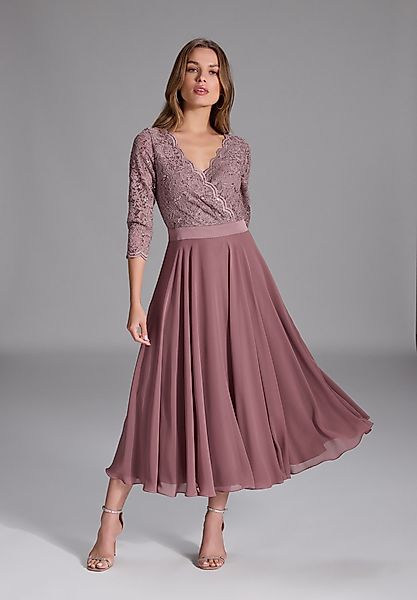 SWING Cocktailkleid Taillierte Passform mit ausgestelltem günstig online kaufen