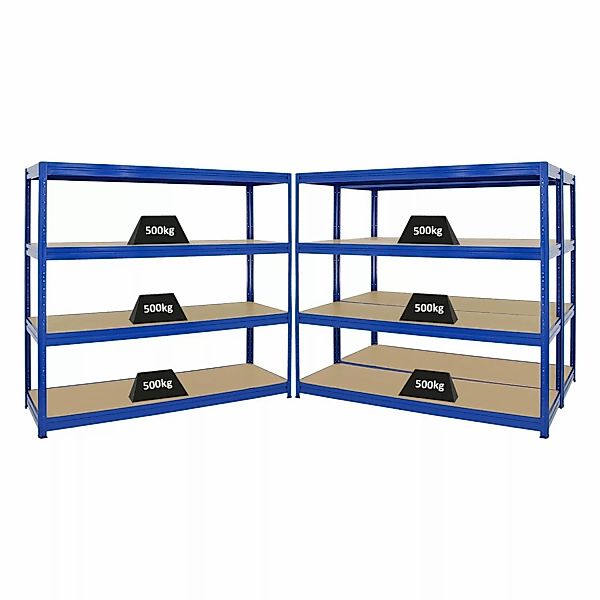 PROREGAL Mega Deal 3er-Sparset Profi-Schwerlastregal DINO HxBxT 180x180x60c günstig online kaufen