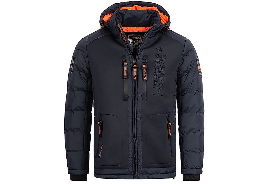 Geographical Norway Winterjacke warme Designer Herren Winter Stepp Jacke Ou günstig online kaufen