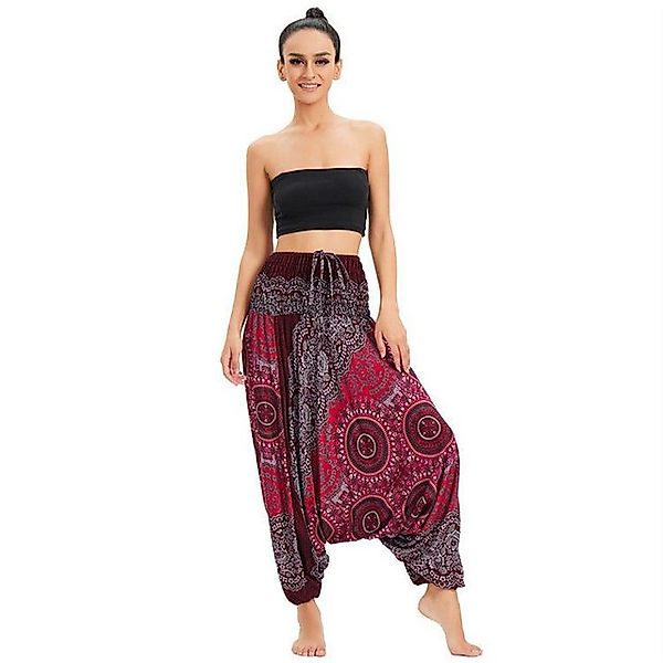 YRIIOMO Loungepants Bequeme und stilvolle Yogahose mit einzigartigem Design günstig online kaufen