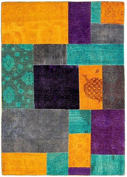morgenland Teppich »Patchwork - 232 x 164 cm - mehrfarbig«, rechteckig günstig online kaufen