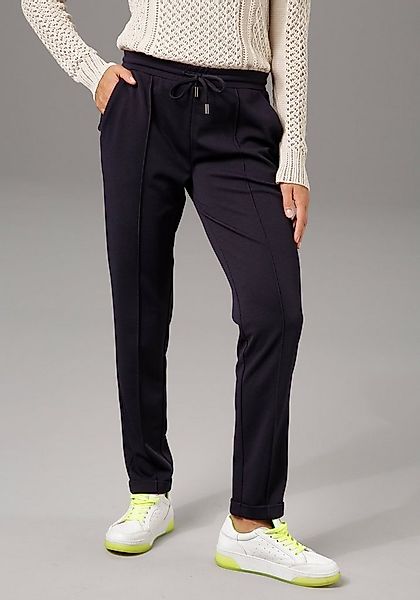 Aniston CASUAL Schlupfhose in strukturierter Jersey-Qualität günstig online kaufen