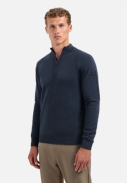 NO EXCESS Stehkragenpullover "No Excess Half-Zip-Pullover Pullover Half Zip günstig online kaufen