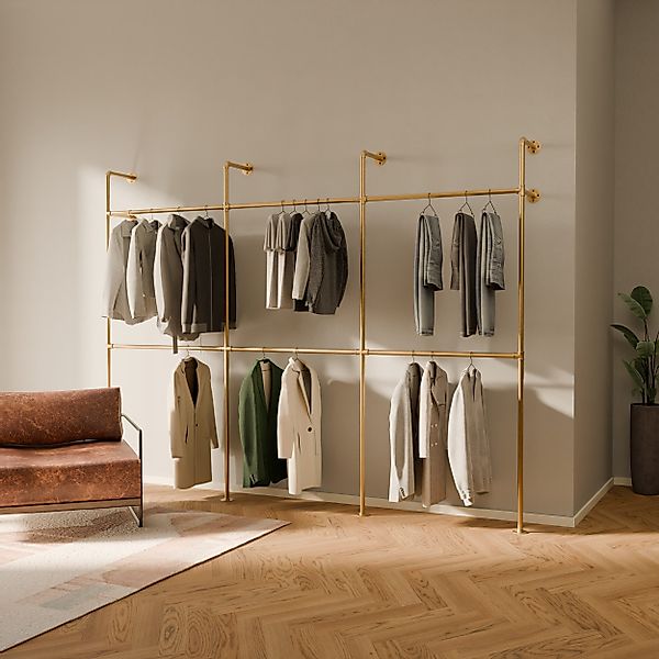 pamo. design Kleiderständer KIM DOUBLE Industrial günstig online kaufen