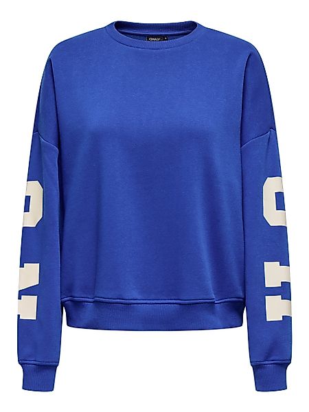 ONLY Sweatshirt ONLSWEAT L/S BACK/SLEEVE PRINT günstig online kaufen