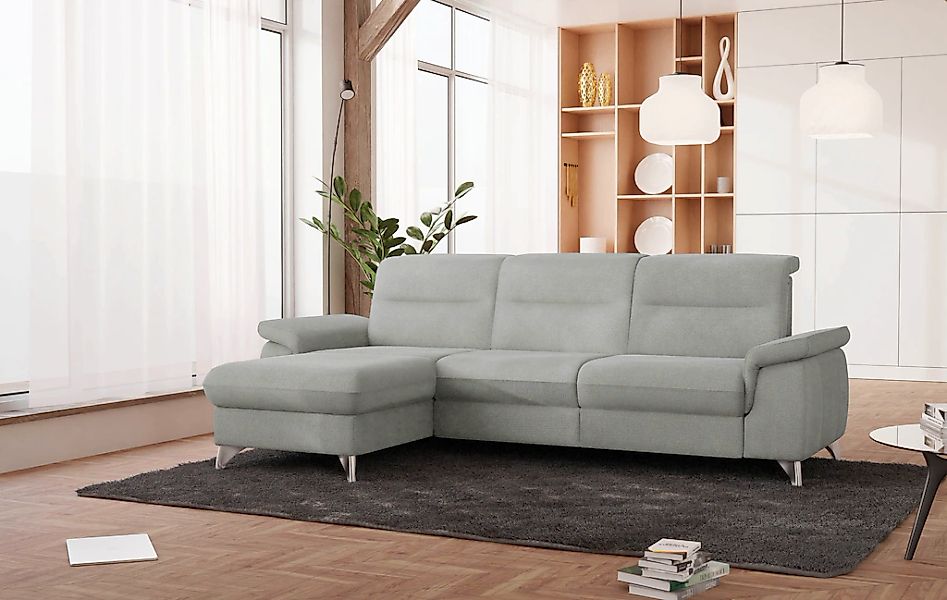 sit&more Ecksofa "Astoria L-Form", wahlweise mit motorischer Relaxfunktion günstig online kaufen