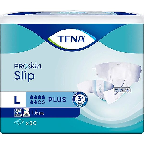 TENA Inkontinenzslip Slip Plus Large Inkontinenzwindel günstig online kaufen