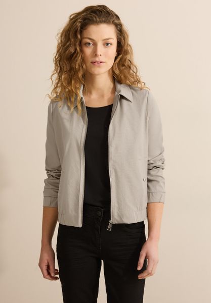 Cecil Kurzjacke ohne Kapuze in angenehmen Materialmix günstig online kaufen