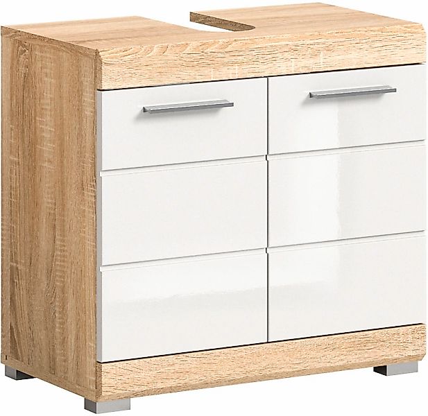 INOSIGN Waschbeckenunterschrank "Siena, Breite 60cm, 2 Tür, 2 Fächer, mit S günstig online kaufen