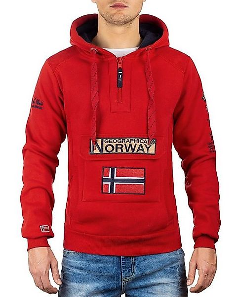 Geographical Norway Kapuzenpullover Herren Hoodie bagymclass Blended grey M günstig online kaufen