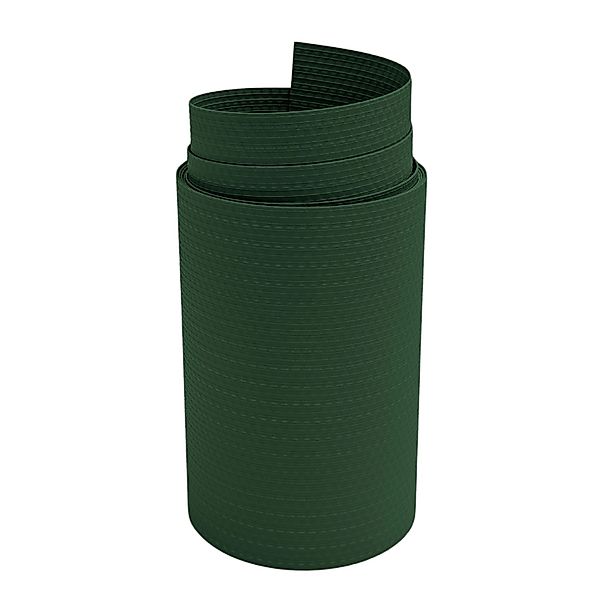 zaunzu Sichtschutz DELUX-R Einzelstreifen mit Wabenstruktur Tannengrün 2,55 günstig online kaufen