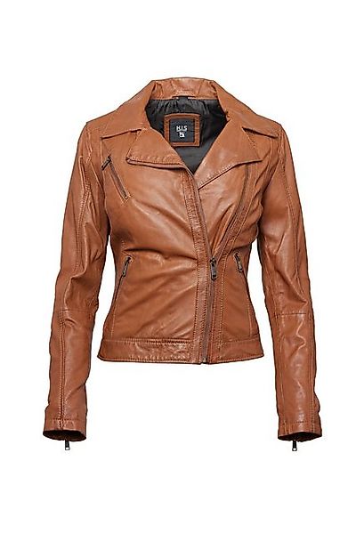H.I.S Lederjacke (1-St) im Biker-Stil günstig online kaufen