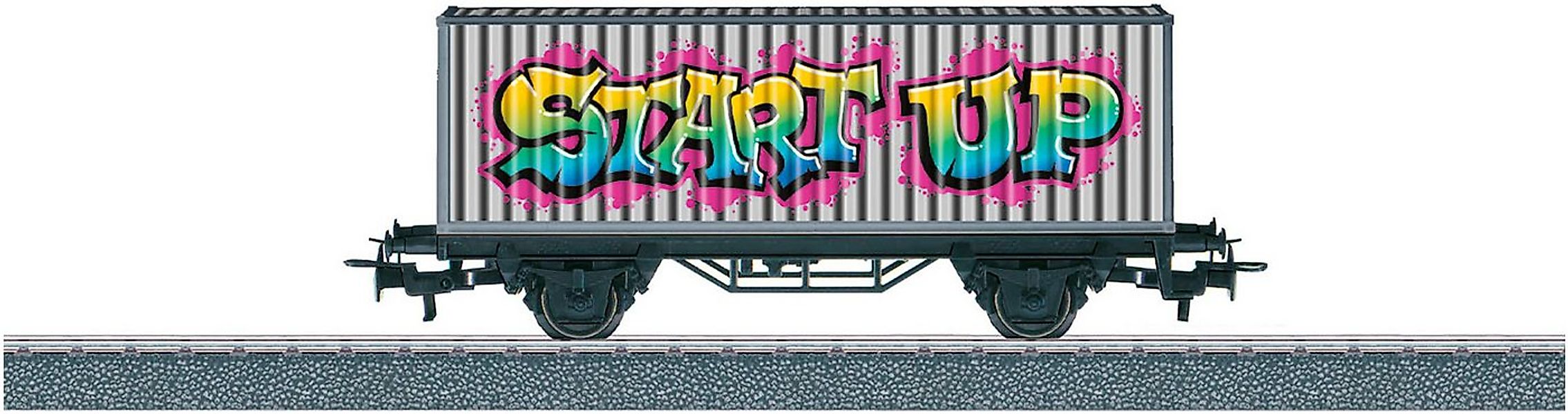 Märklin Güterwagen Märklin Start up - Containerwagen Graffiti - 44831, Spur günstig online kaufen