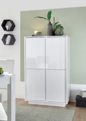 INOSIGN Highboard "Ice" grifflos günstig online kaufen